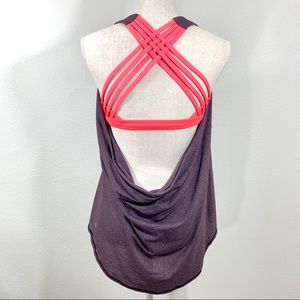 Lululemon tank + built in bra, 10 / large